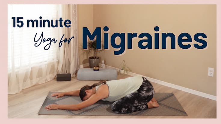 yoga for migraines featured image